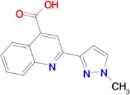 2-(1-Methyl-1H-pyrazol-3-yl)-quinoline-4-carboxylic acid