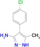 4-(4-Chloro-phenyl)-5-methyl-2H-pyrazol-3-ylamine