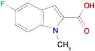 5-Fluoro-1-methyl-1H-indole-2-carboxylic acid