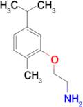 2-(5-Isopropyl-2-methyl-phenoxy)-ethylamine