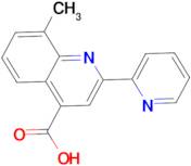 8-Methyl-2-pyridin-2-yl-quinoline-4-carboxylic acid