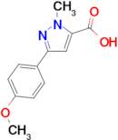 3-(4-Methoxy-phenyl)-1-methyl-1H-pyrazole-5-carboxylic acid