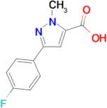 3-(4-Fluorophenyl)-1-methyl-1H-pyrazole-5-carboxylic acid