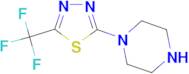 1-(5-Trifluoromethyl-[1,3,4]thiadiazol-2-yl)-piperazine