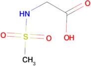 Methanesulfonylamino-acetic acid