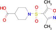 1-(3,5-Dimethyl-isoxazole-4-sulfonyl)-piperidine-4-carboxylic acid
