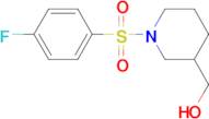 [1-(4-Fluoro-benzenesulfonyl)-piperidin-3-yl]-methanol