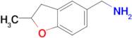 C-(2-Methyl-2,3-dihydro-benzofuran-5-yl)-methylamine