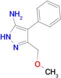 5-Methoxymethyl-4-phenyl-2H-pyrazol-3-ylamine