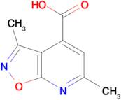 3,6-Dimethyl-isoxazolo[5,4-b]pyridine-4-carboxylic acid