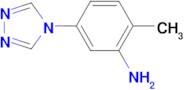 2-Methyl-5-[1,2,4]triazol-4-yl-phenylamine