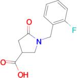 1-(2-Fluoro-benzyl)-5-oxo-pyrrolidine-3-carboxylic acid