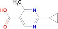 2-Cyclopropyl-4-methyl-pyrimidine-5-carboxylic acid