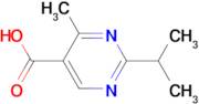 2-Isopropyl-4-methyl-pyrimidine-5-carboxylic acid