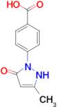 4-(3-Methyl-5-oxo-4,5-dihydro-pyrazol-1-yl)-benzoic acid