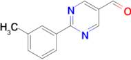 2-m-Tolyl-pyrimidine-5-carbaldehyde