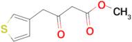 3-Oxo-4-thiophen-3-yl-butyric acid methyl ester