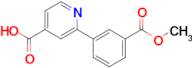 2-(3-Methoxycarbonylphenyl)-isonicotinic acid