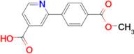 2-(4-Methoxycarbonylphenyl)-isonicotinic acid