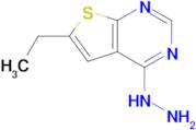 6-Ethyl-4-hydrazinothieno[2,3-d]pyrimidine