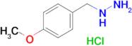 (4-Methoxybenzyl)hydrazine hydrochloride