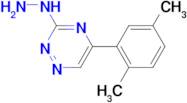 5-(2,5-Dimethylphenyl)-3-hydrazino-1,2,4-triazine