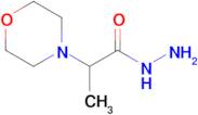 2-(4-morpholinyl)propanohydrazide
