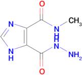 5-(Hydrazinocarbonyl)-N-methyl-1H-imidazole-4-carboxamide