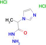2-(1H-Imidazol-1-yl)propanohydrazidedihydrochloride