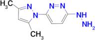 3-(3,5-Dimethyl-1H-pyrazol-1-yl)-6-hydrazinopyridazine