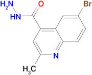 6-Bromo-2-methylquinoline-4-carbohydrazide