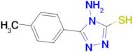 4-Amino-5-(4-methylphenyl)-4H-1,2,4-triazole-3-thiol