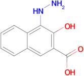 4-Hydrazino-3-hydroxy-2-naphthoic acid