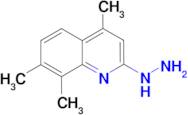 2-Hydrazino-4,7,8-trimethylquinoline