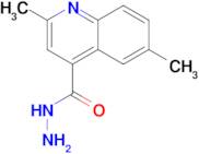 2,6-Dimethylquinoline-4-carbohydrazide