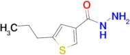 5-Propylthiophene-3-carbohydrazide