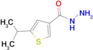 5-Isopropylthiophene-3-carbohydrazide