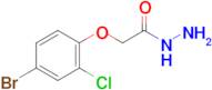 2-(4-Bromo-2-chlorophenoxy)acetohydrazide