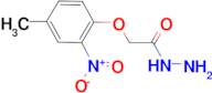 2-(4-Methyl-2-nitrophenoxy)acetohydrazide