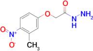 2-(3-Methyl-4-nitrophenoxy)acetohydrazide