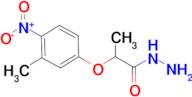 2-(3-Methyl-4-nitrophenoxy)propanohydrazide