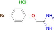 2-(4-Bromophenoxy)ethanimidamidehydrochloride