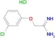 2-(3-Chlorophenoxy)ethanimidamide hydrochloride