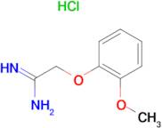 2-(2-Methoxyphenoxy)ethanimidamidehydrochloride