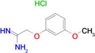 2-(3-Methoxyphenoxy)ethanimidamide hydrochloride