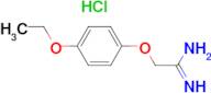 2-(4-Ethoxyphenoxy)ethanimidamidehydrochloride