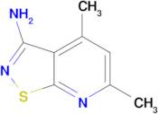 4,6-Dimethylisothiazolo[5,4-b]pyridin-3-amine