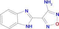 4-(1H-Benzimidazol-2-yl)-1,2,5-oxadiazol-3-amine
