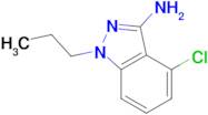 4-Chloro-1-propyl-1H-indazol-3-amine