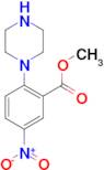 5-Nitro-2-piperazin-1-yl-benzoic acid methyl ester